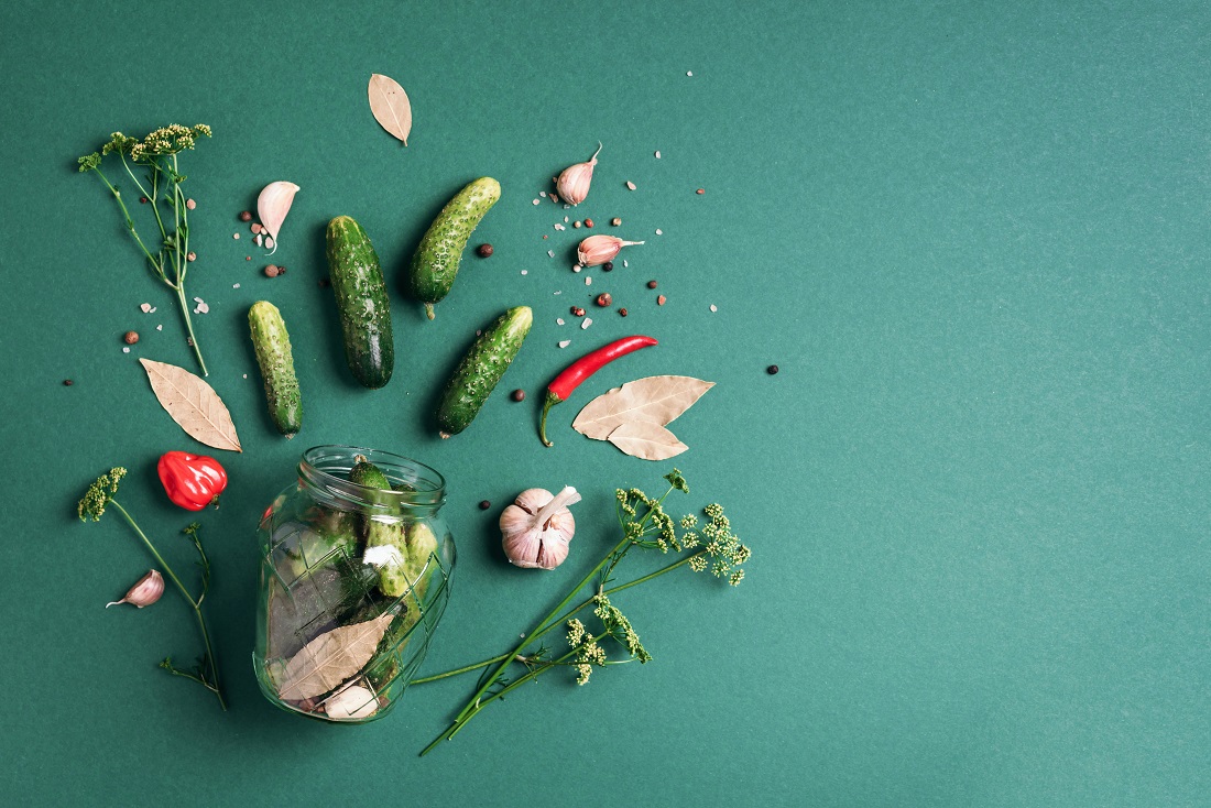 cetriolini sott'olio