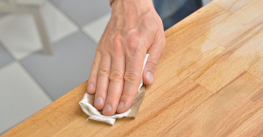 l'olio evo scaduto sui mobili